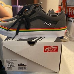 Vans Skate Old Skoo 6 1/2 Rasta Grey